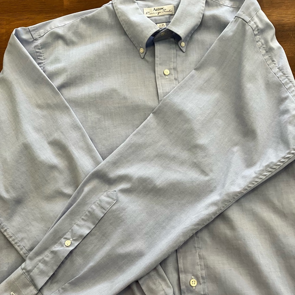 Arrow Men's Light Blue Casual Shirt